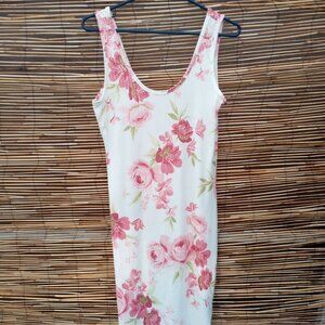 Full Circle Trends Floral Tank Dress - L